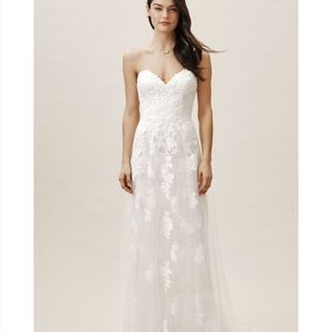 Never worn or altered BHLDN Denver dress.